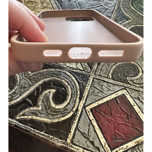 Heyday Warm Taupe Floral Phone Case IPhone 14 Pro Max Compatible - Picture 6 of 7